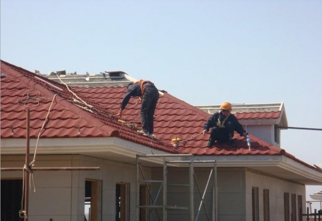 斜坡屋顶盖瓦怎么做防水